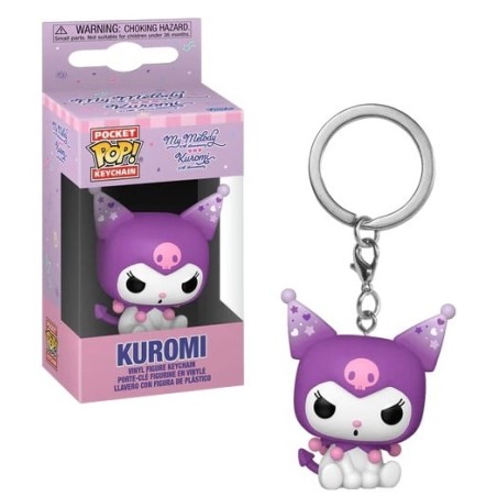 FUNKO POP! MY MELODY & KUROMI Kuromi Portachiavi In box 5cm In espo da 12pz…x12